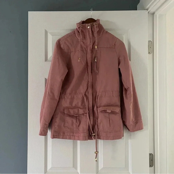 Charlotte Russe Jackets & Blazers - Pink Light Jacket with Zipper